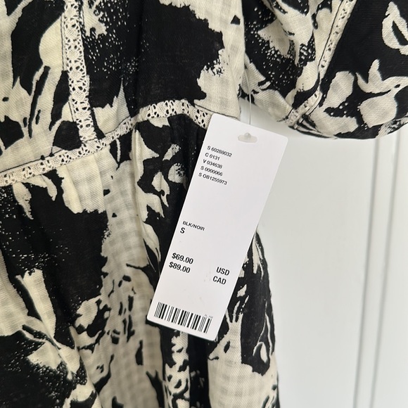 Urban Outfitters Square Neck Romper - Size Small - New With Tags - Picture 7 of 7